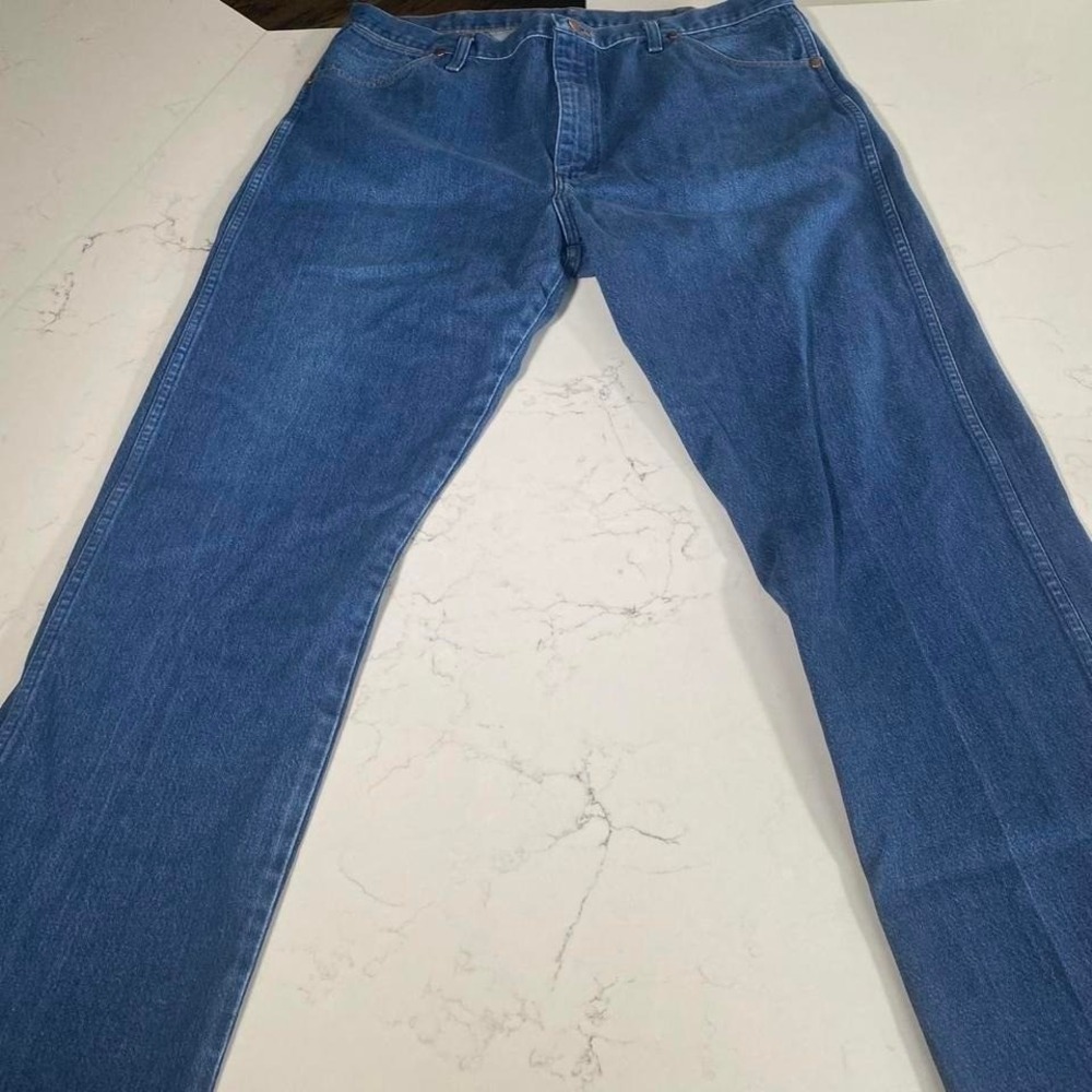 Wrangler 13MWZ Cowboy Cut Original Fit Jeans  Men's 40x32 Western Denim USA - Picture 5 of 8